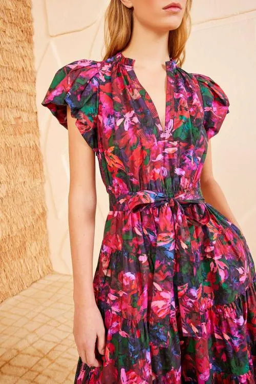 Dresses Women Ulla Johnson Ottilie Dress Hibiscus Dresses Women Ulla Johnson Ottilie Dress Hibiscus