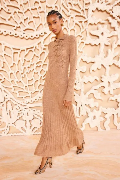 Dresses Women Ulla Johnson Solene Dress Camel