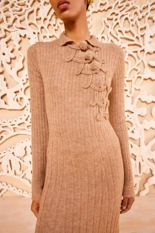 Dresses Women Ulla Johnson Solene Dress Camel Dresses Women Ulla Johnson Solene Dress Camel