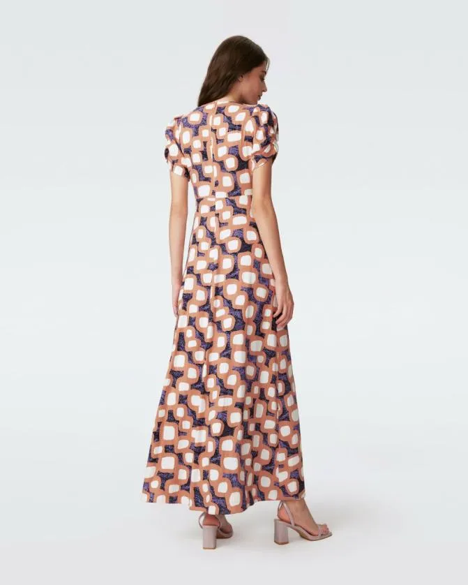 DVF Dresses Seth Dress Deco Geo 8211 Women