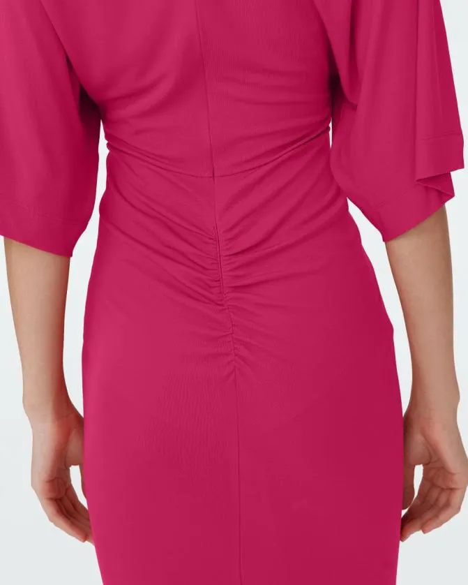 DVF Dresses Valerie Dress Bright Berry 8211 Women