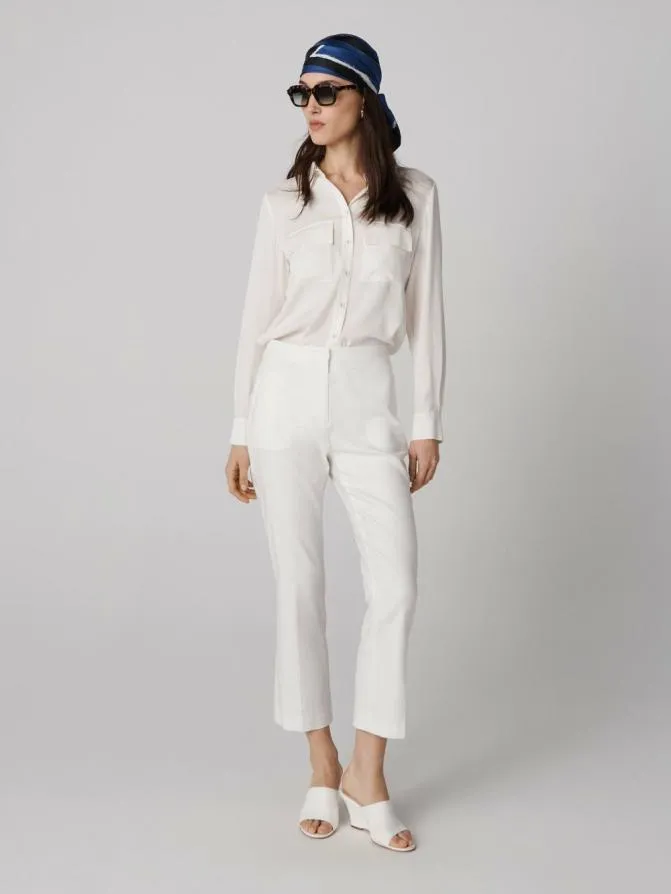 DVF Pants and Shorts Calliope Pants White 8211 Women