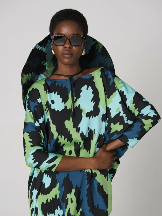 DVF Shirts and Tops Diane Top Giant Jungle Cat 8211 Women