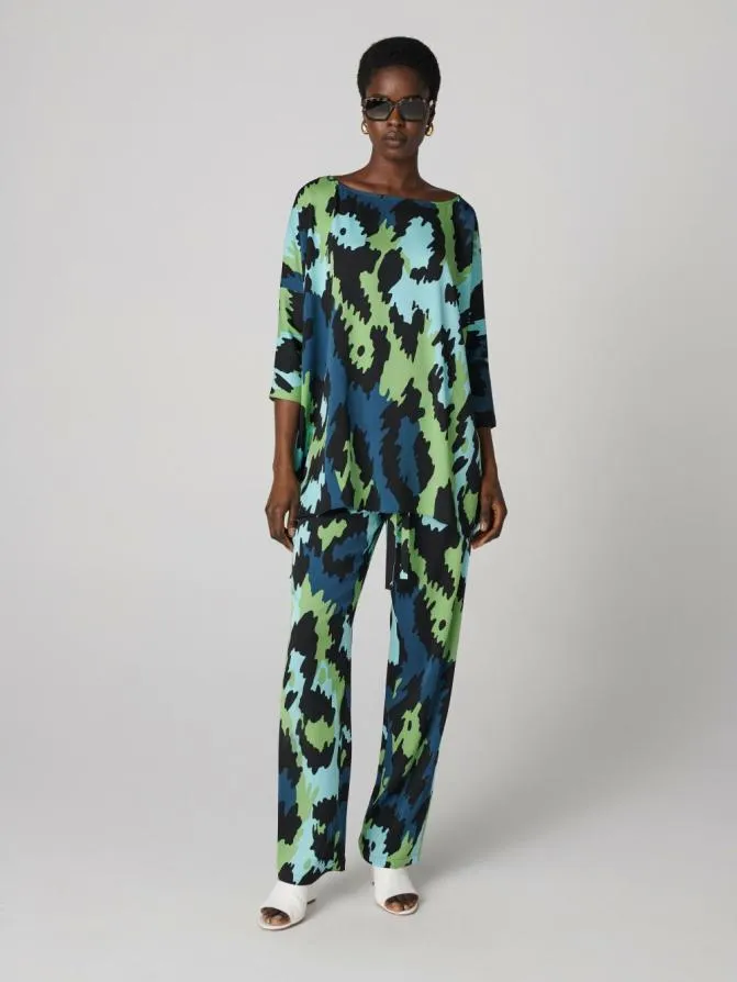 DVF Shirts and Tops Diane Top Giant Jungle Cat 8211 Women