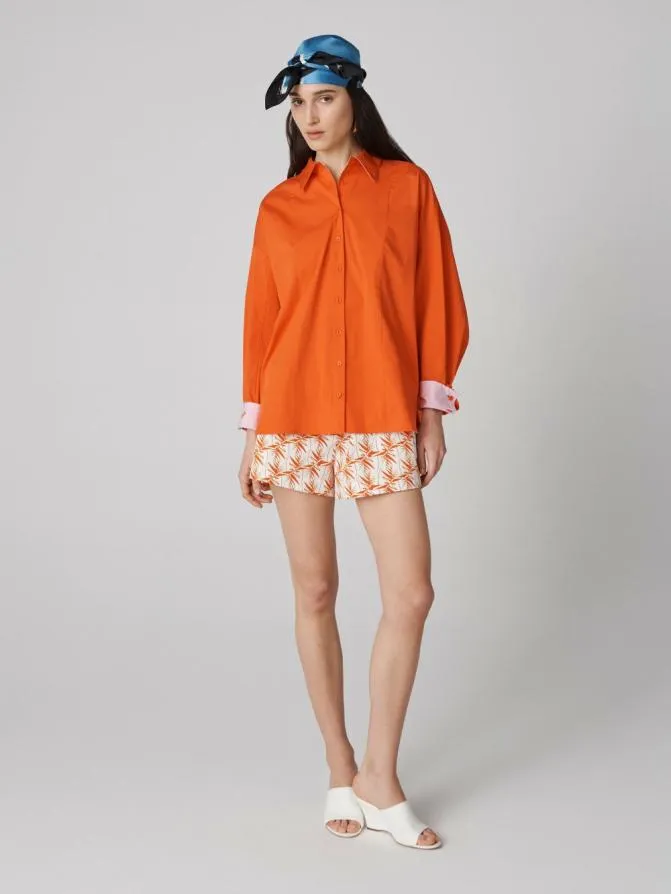 DVF Shirts and Tops Laura Shirt Burnt Orange 8211 Women