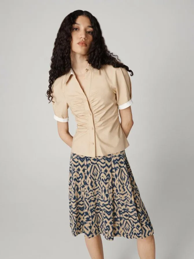 DVF Shirts and Tops Sheskita Top Khaki 8211 Women