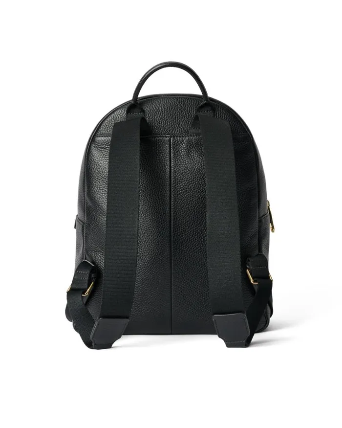 Ecco Backpacks Bags and Accessories ECCO Round Pack Pebbled Black Ecco Backpacks Bags and Accessories ECCO Round Pack Pebbled Black