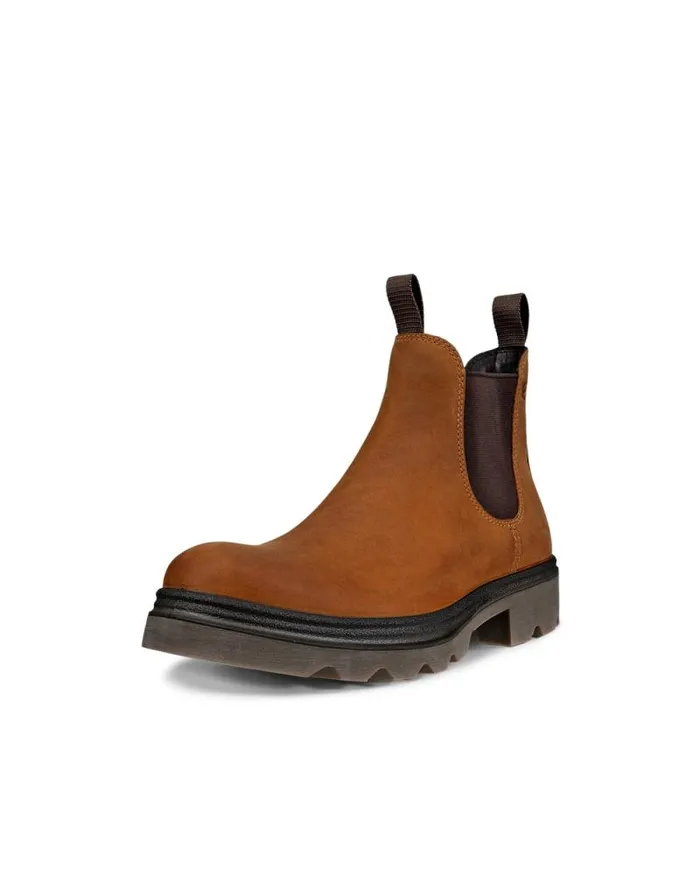 Ecco Boots Men ECCO Grainer Brown Ecco Boots Men ECCO Grainer Brown