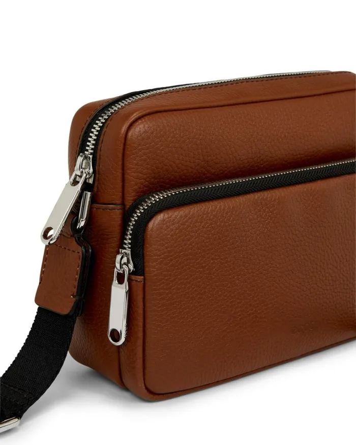 Ecco Crossbody and Shoulder Bags Bags and Accessories ECCO Camera Bag Pebbled Brown Ecco Crossbody and Shoulder Bags Bags and Accessories ECCO Camera Bag Pebbled Brown