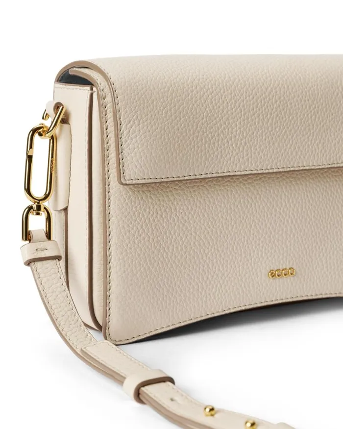 Ecco Crossbody and Shoulder Bags Bags and Accessories ECCO Pinch Large Pebbled Beige Ecco Crossbody and Shoulder Bags Bags and Accessories ECCO Pinch Large Pebbled Beige