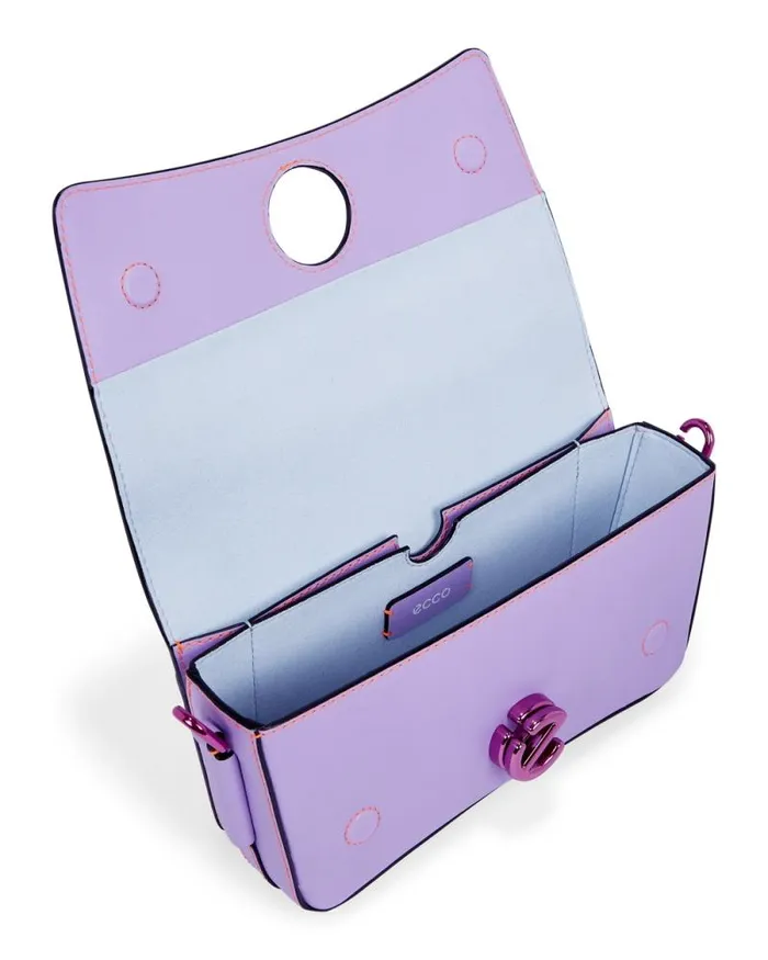 Ecco Crossbody and Shoulder Bags Bags and Accessories ECCO Pinch Lock Wave Purple Ecco Crossbody and Shoulder Bags Bags and Accessories ECCO Pinch Lock Wave Purple