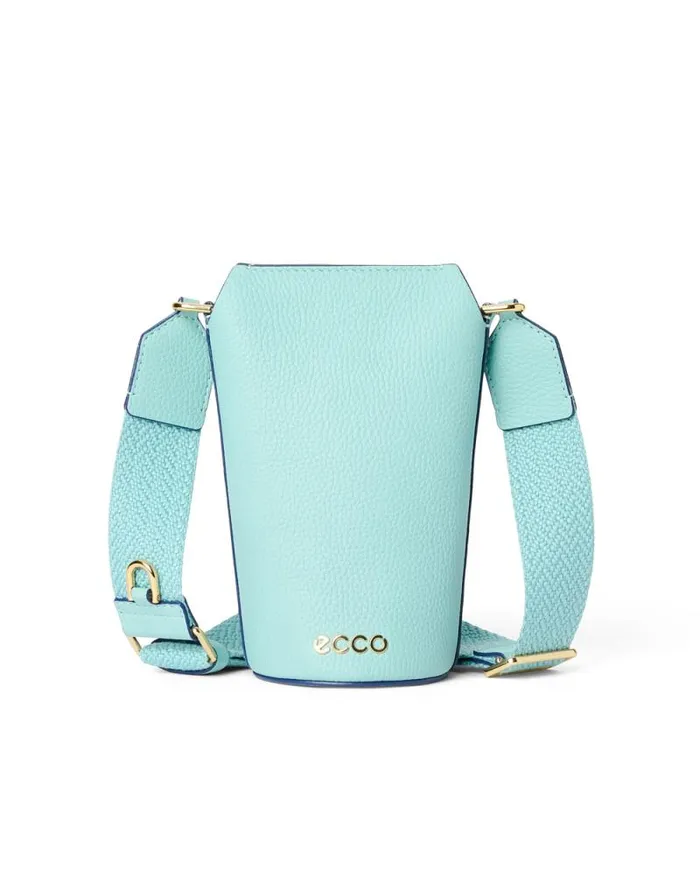 Ecco Crossbody and Shoulder Bags Bags and Accessories ECCO Pot Soft Pebbled Blue Ecco Crossbody and Shoulder Bags Bags and Accessories ECCO Pot Soft Pebbled Blue