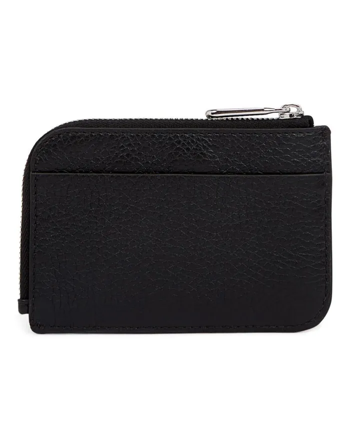 Ecco Small Leather Goods Bags and Accessories ECCO Zipped Pebbled Black Ecco Small Leather Goods Bags and Accessories ECCO Zipped Pebbled Black