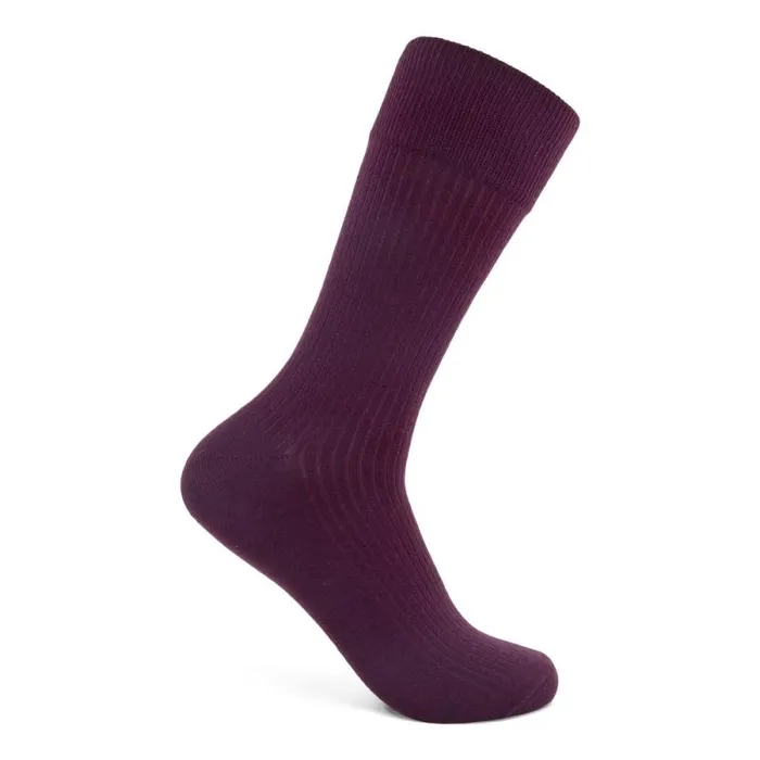 Ecco Socks Men ECCO Classic Ribbed Red Ecco Socks Men ECCO Classic Ribbed Red