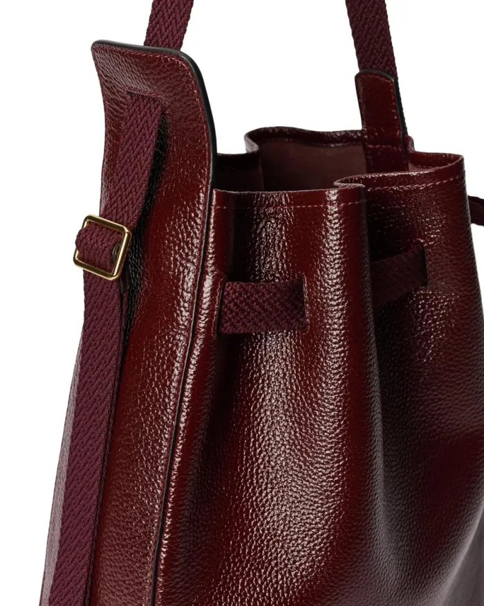 Ecco Totes and Handbags Bags and Accessories ECCO Sail Medium Shine Pebbled Red Ecco Totes and Handbags Bags and Accessories ECCO Sail Medium Shine Pebbled Red