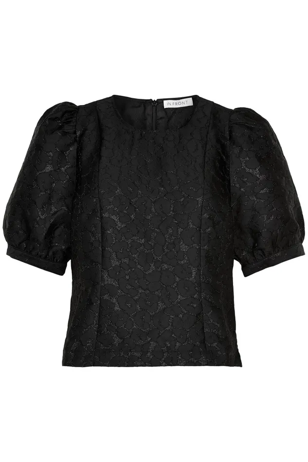ELIANA BLOUSE 15406 999 Black 999 Women IN FRONT BLOUSES SHIRTS