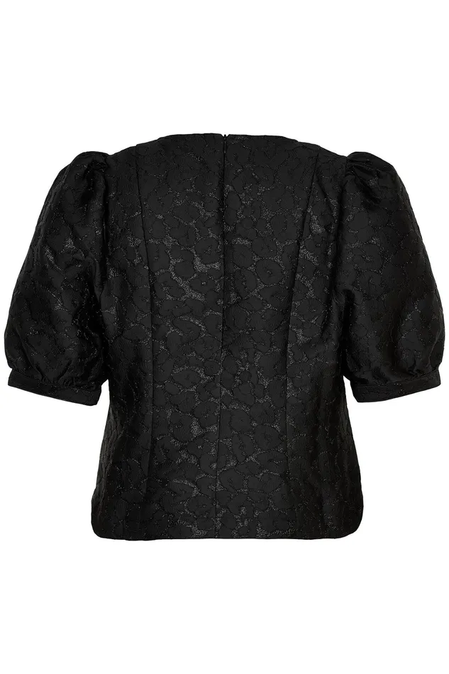 ELIANA BLOUSE 15406 999 Black 999 Women IN FRONT BLOUSES SHIRTS