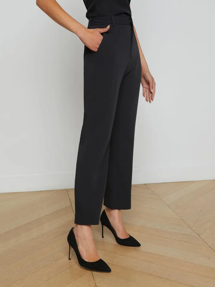 Enola Cigarette Pant Black Women L039Agence Pants Enola Cigarette Pant Black Women L039Agence Pants