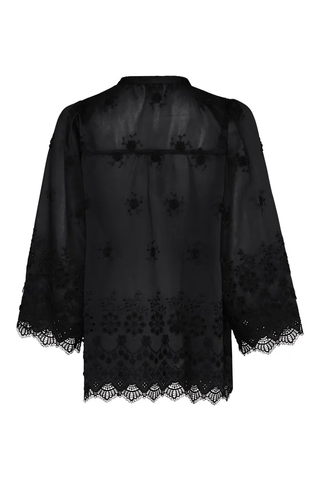 ESME BLOUSE 16472 999 Black 999 Women IN FRONT BLOUSES SHIRTS