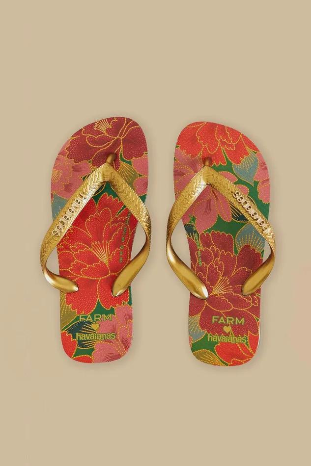Farm Chita Solar Havaianas Sandals Women FARM Rio Sandals Farm Chita Solar Havaianas Sandals Women FARM Rio Sandals
