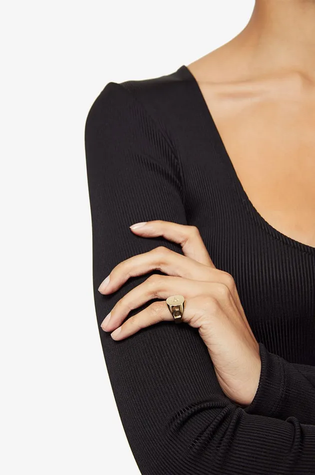 Fine Jewelry Women ANINE BING Signet Ring 8211 14k Gold