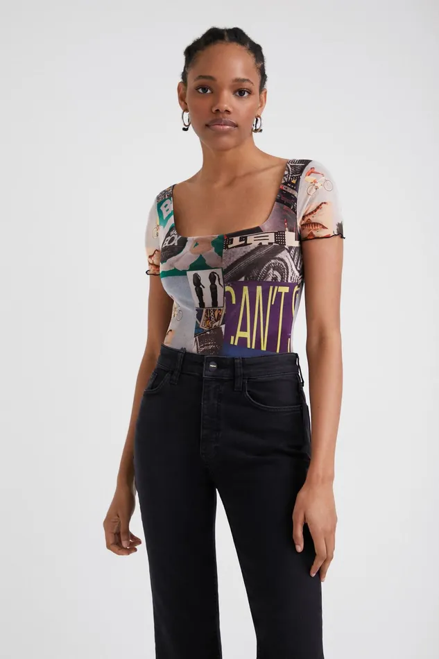 Flared Ankle Grazer Jeans Women Desigual Jeans