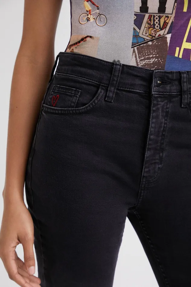Flared Ankle Grazer Jeans Women Desigual Jeans