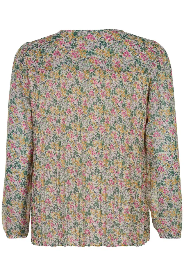 FLASH PLISSE BLOUSE 14906 000 Multicolour 000 Women IN FRONT BLOUSES SHIRTS