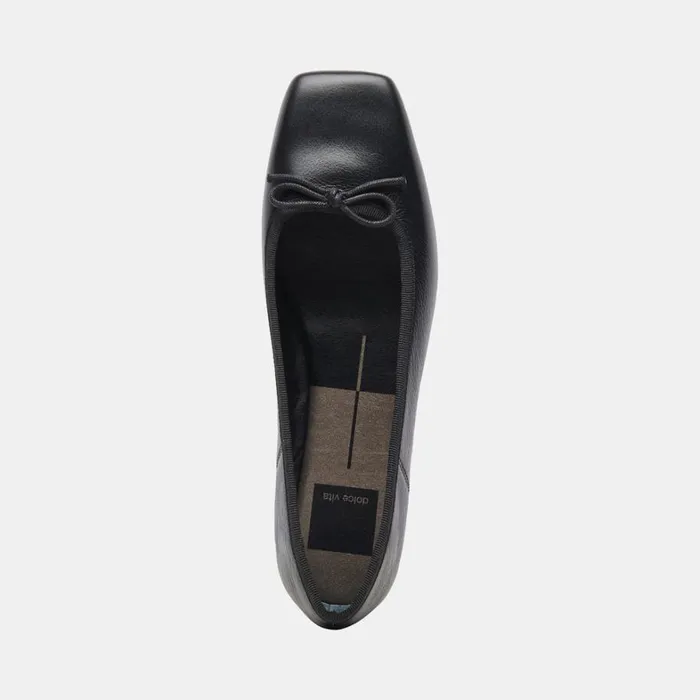 Flats and Loafers Women Dolce Vita Anisa Ballet Flats Black Leather