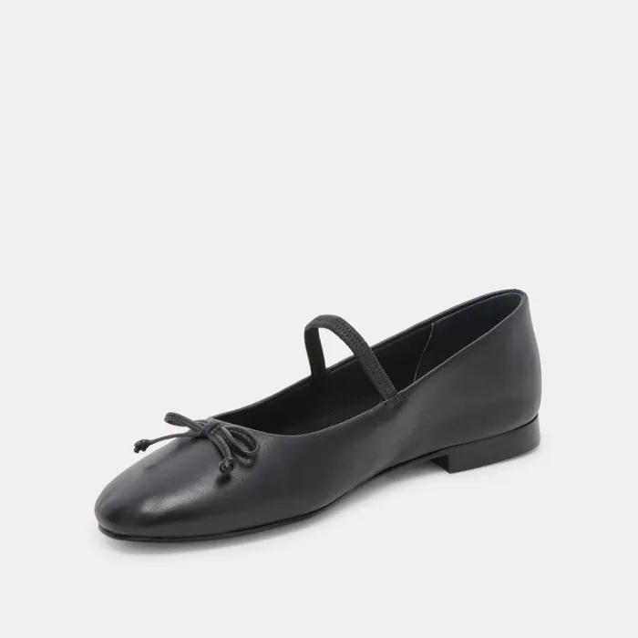 Flats and Loafers Women Dolce Vita Carin Ballet Flats Black Leather