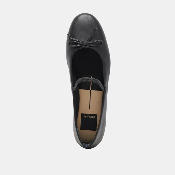 Flats and Loafers Women Dolce Vita Carin Ballet Flats Black Leather
