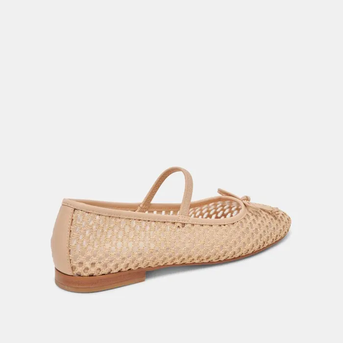 Flats and Loafers Women Dolce Vita Carin Raffia Ballet Flats Lt Natural Raffia
