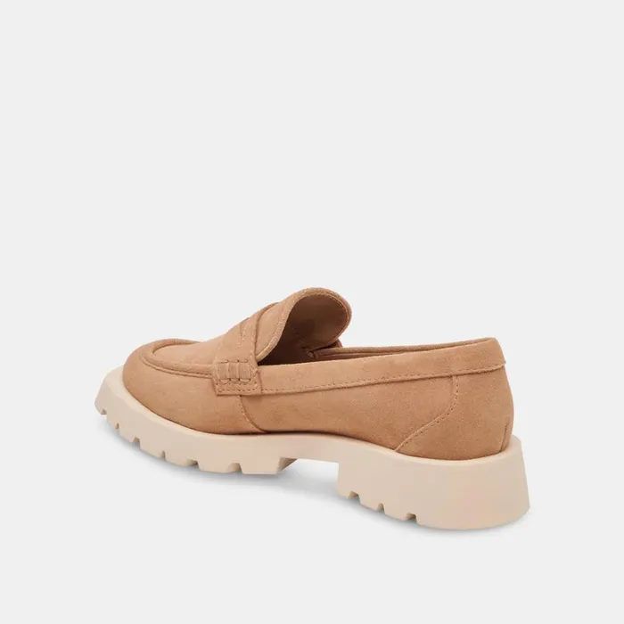 Flats and Loafers Women Dolce Vita Elias Flats Toffee Suede