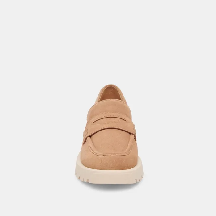 Flats and Loafers Women Dolce Vita Elias Flats Toffee Suede