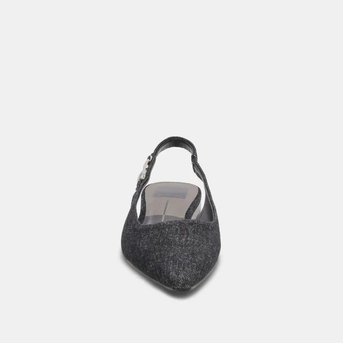 Flats and Loafers Women Dolce Vita Elley Flats Carbon Denim
