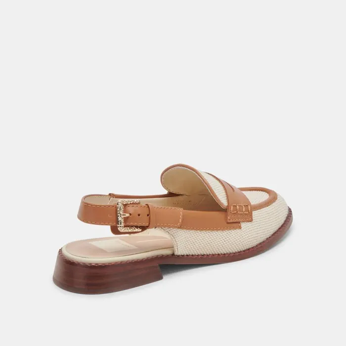 Flats and Loafers Women Dolce Vita Hardi Loafers Tan Multi Canvas