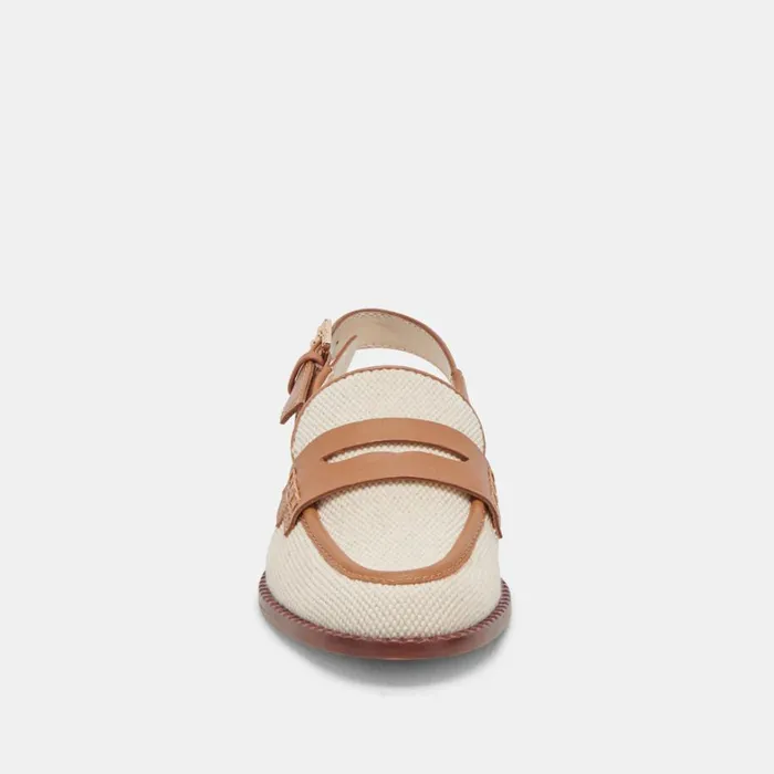 Flats and Loafers Women Dolce Vita Hardi Loafers Tan Multi Canvas