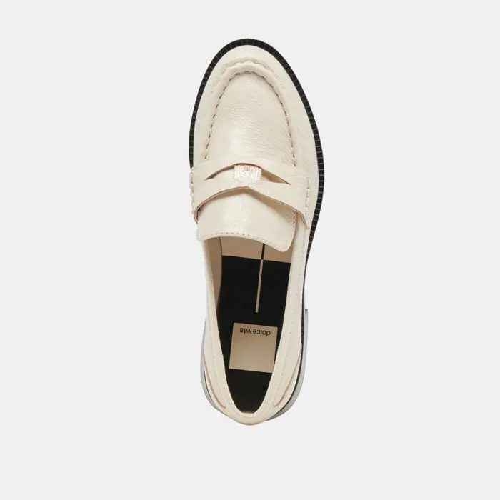 Flats and Loafers Women Dolce Vita Hilly Loafers Ivory Coin