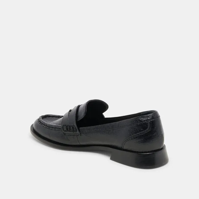 Flats and Loafers Women Dolce Vita Hilly Wide Loafers Midnight Coin