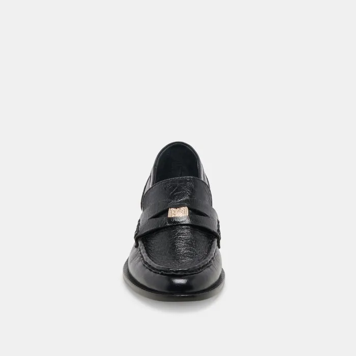 Flats and Loafers Women Dolce Vita Hilly Wide Loafers Midnight Coin