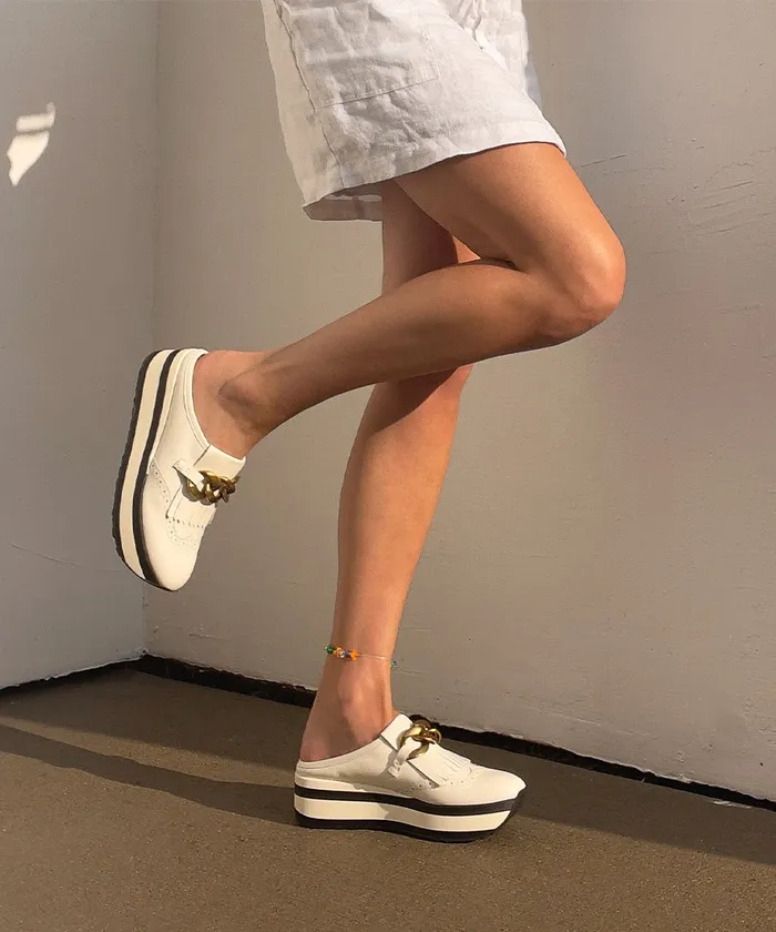 Flats and Loafers Women Dolce Vita Jerry Sneakers White Leather