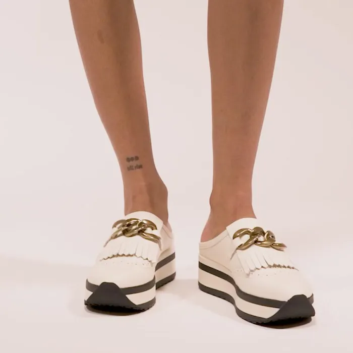 Flats and Loafers Women Dolce Vita Jerry Sneakers White Leather