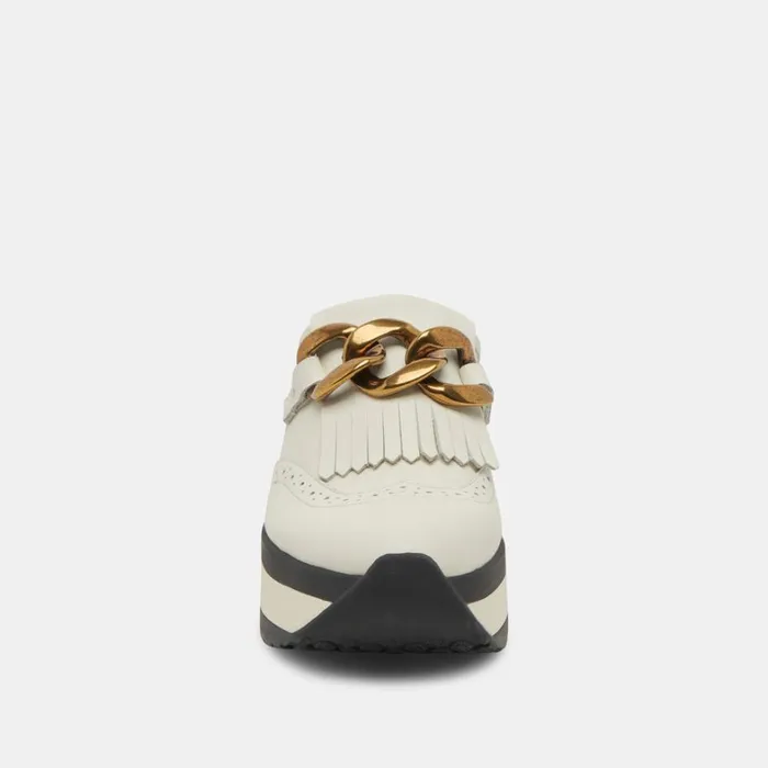 Flats and Loafers Women Dolce Vita Jerry Sneakers White Leather