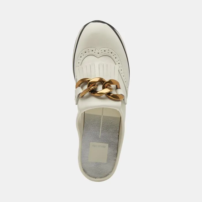 Flats and Loafers Women Dolce Vita Jerry Sneakers White Leather