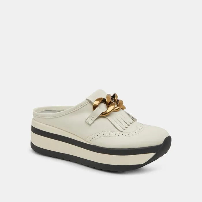 Flats and Loafers Women Dolce Vita Jerry Sneakers White Leather