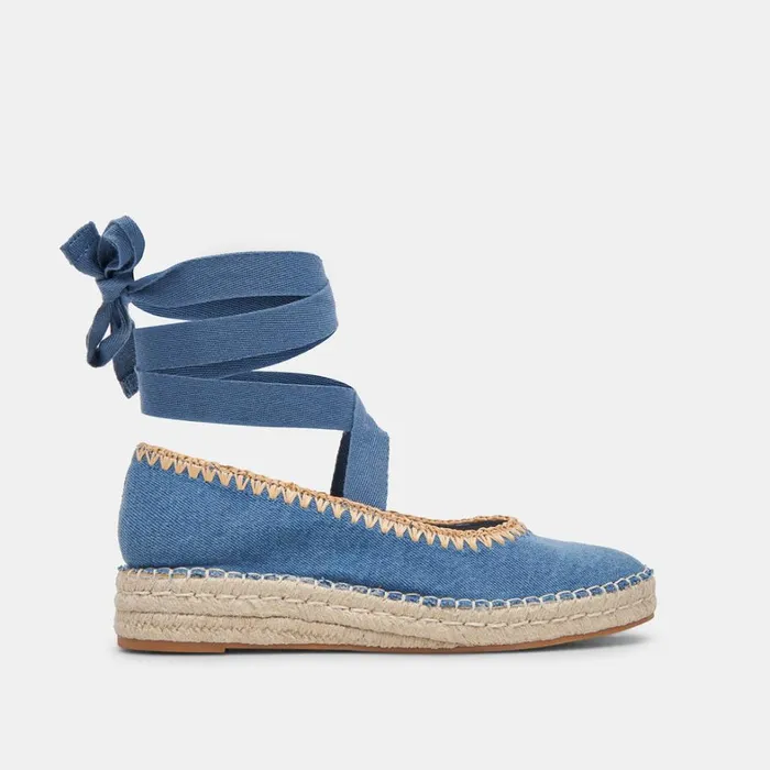 Flats and Loafers Women Dolce Vita Morgan Flats Blue Denim