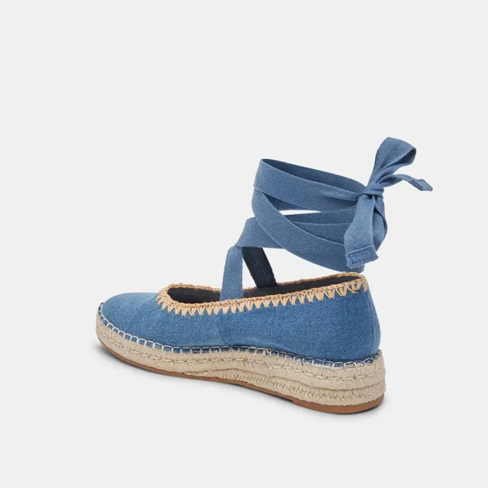 Flats and Loafers Women Dolce Vita Morgan Flats Blue Denim