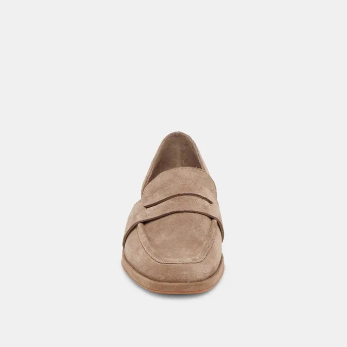 Flats and Loafers Women Dolce Vita Moyra Flats Truffle Suede