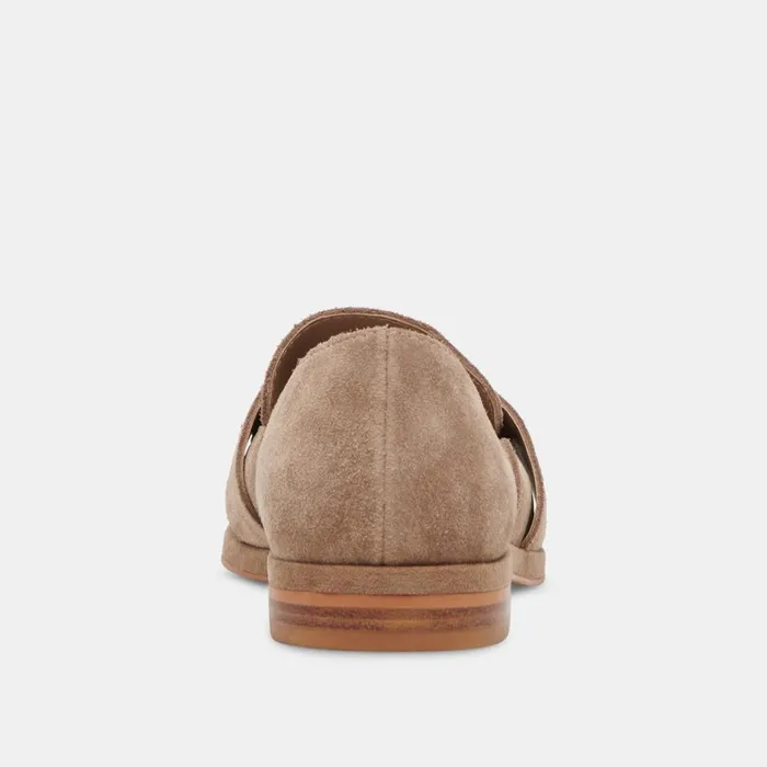 Flats and Loafers Women Dolce Vita Moyra Flats Truffle Suede