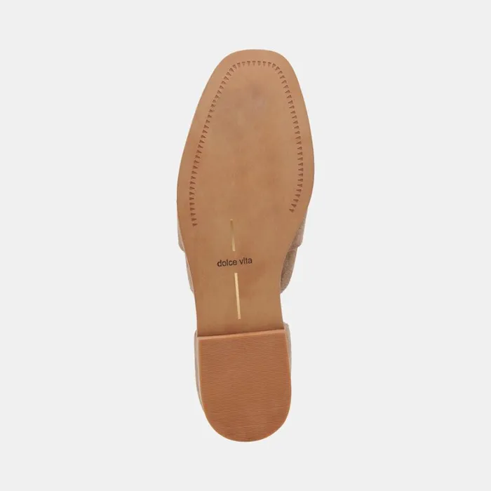 Flats and Loafers Women Dolce Vita Moyra Flats Truffle Suede